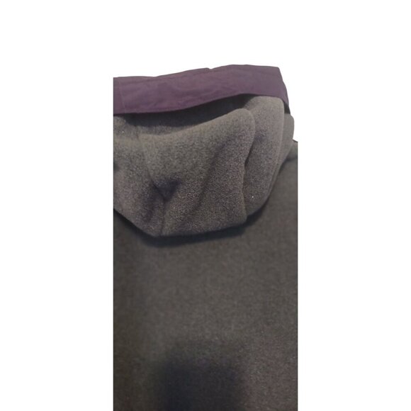 Lands End Squall Insulated Coat Jacket Womens Large 14-16 Purple Utility Chore - Picture 4 of 13